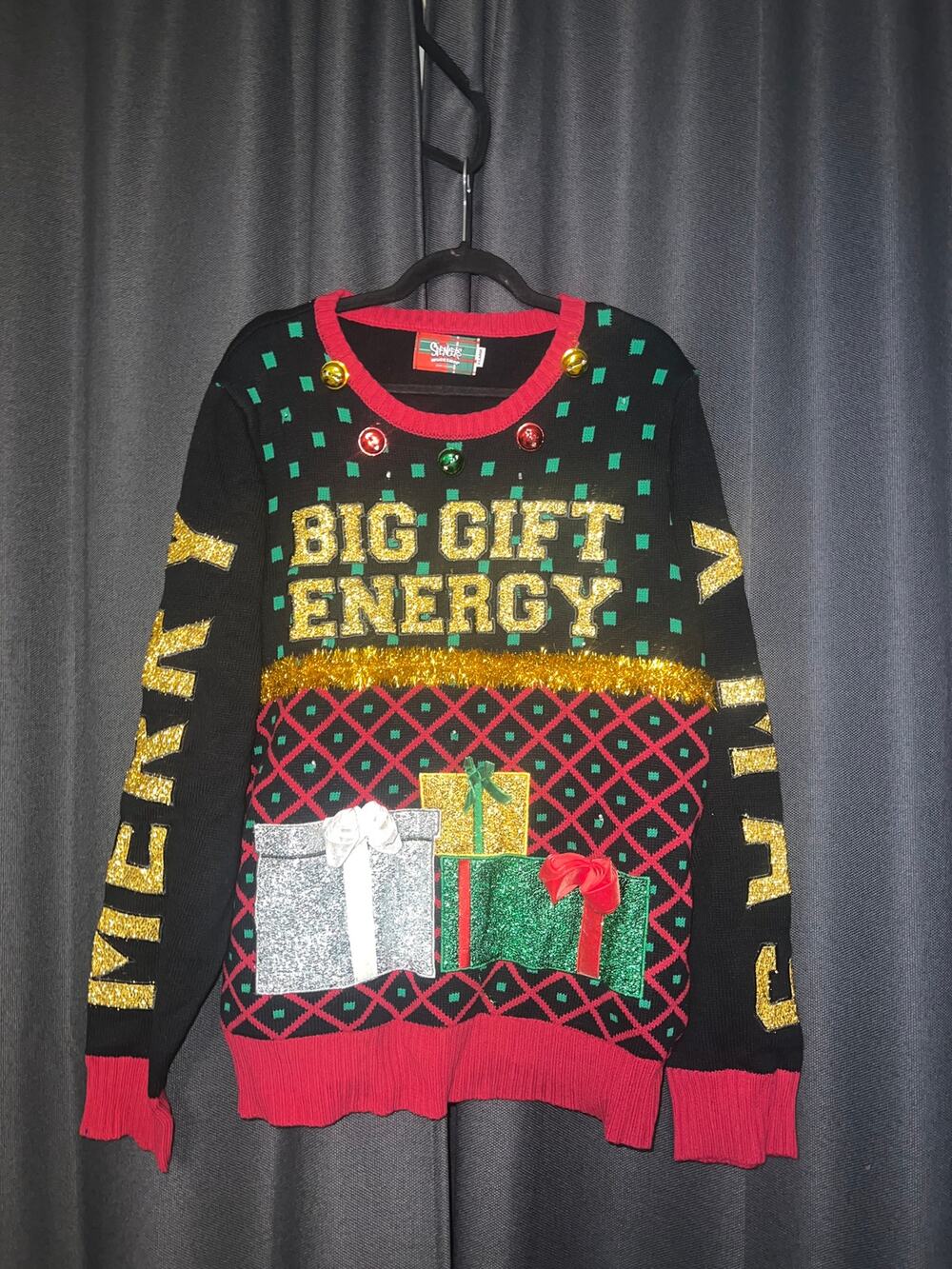 Ugly Christmas Sweater Xmas Size XL Spencer’s